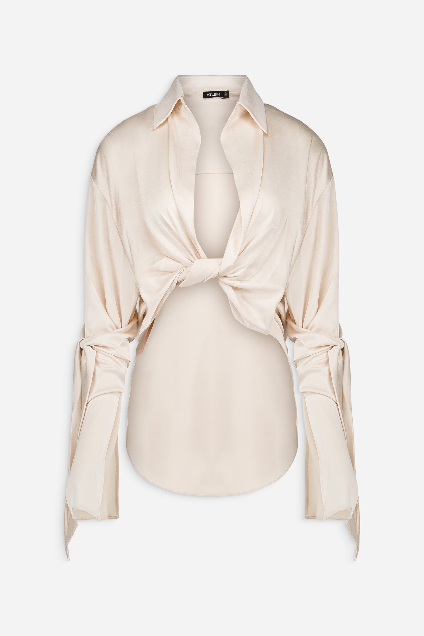 Draped shirt