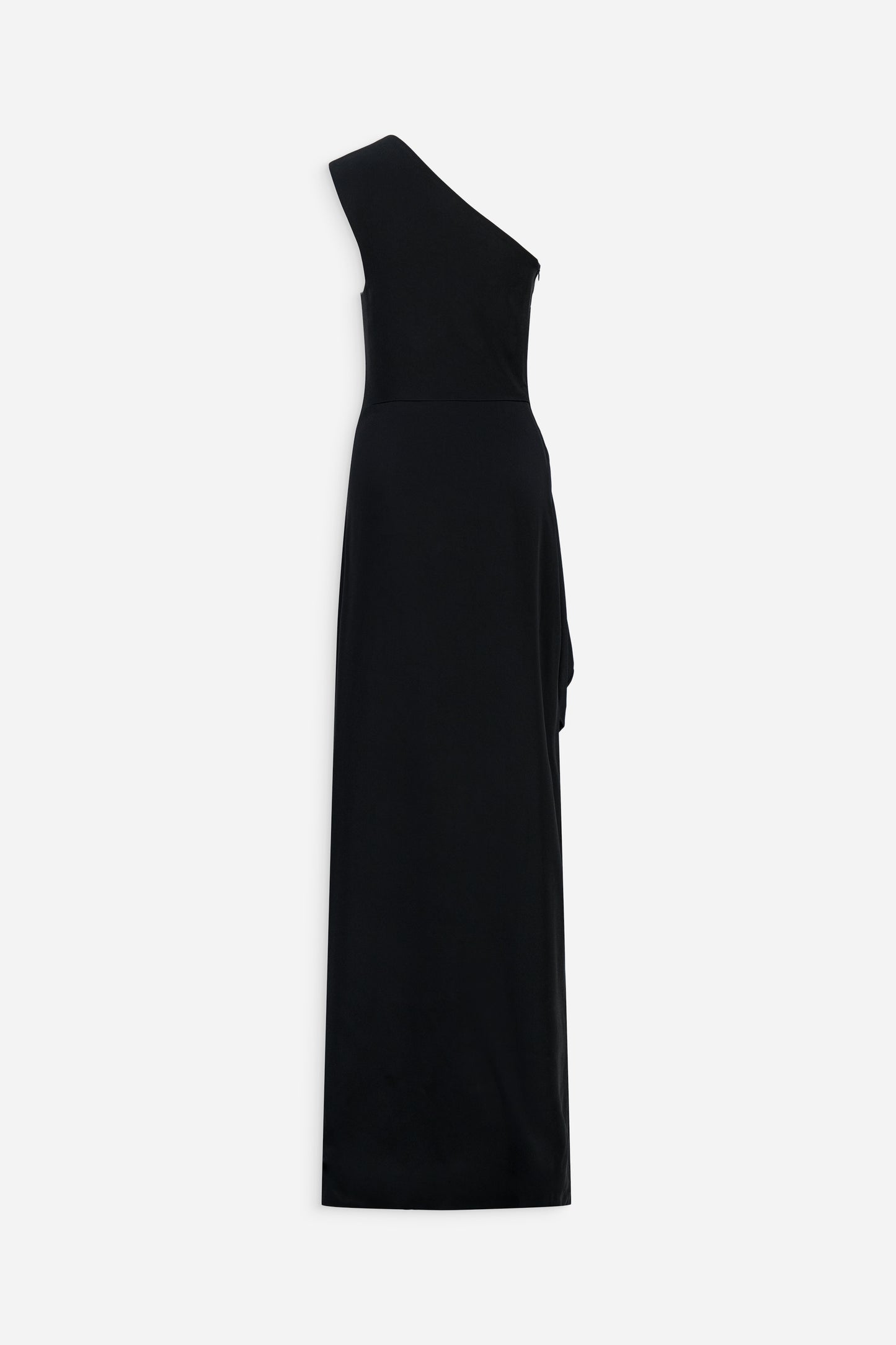One shoulder gown