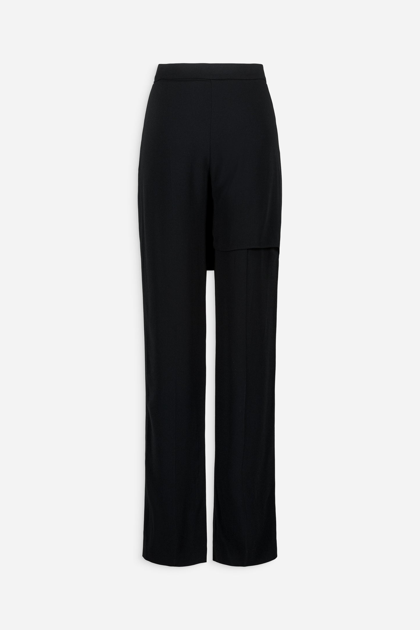 Pants with side panel