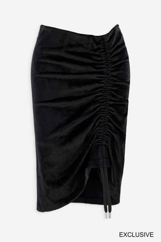Ruched skirt
