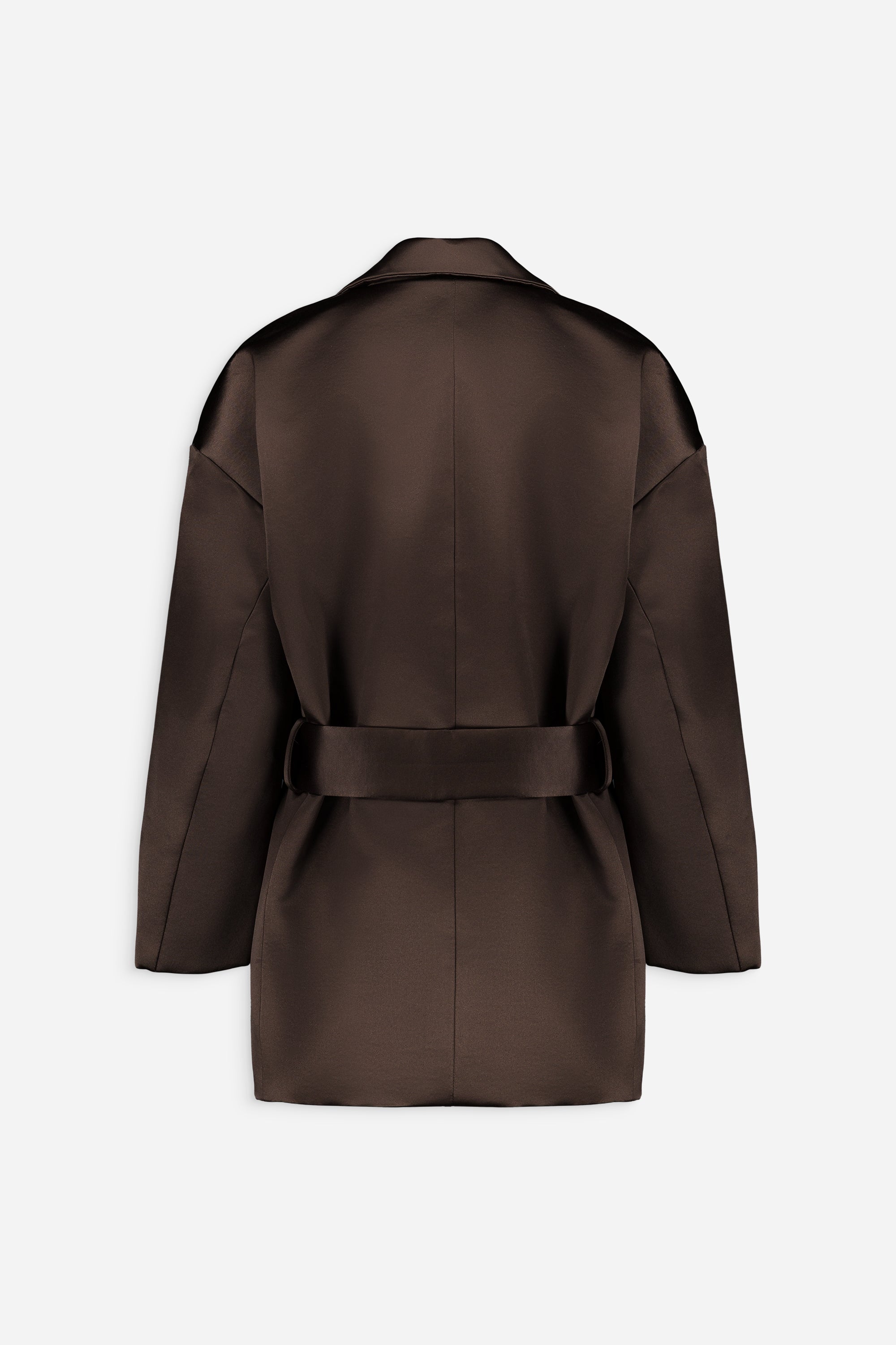 Midi belted coat – ATLEIN