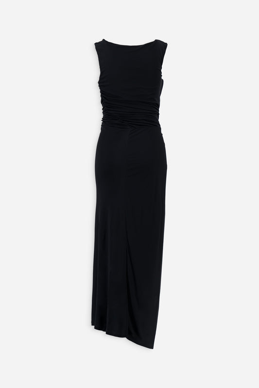 Ruched sleeveless ruched dress - Exclusive