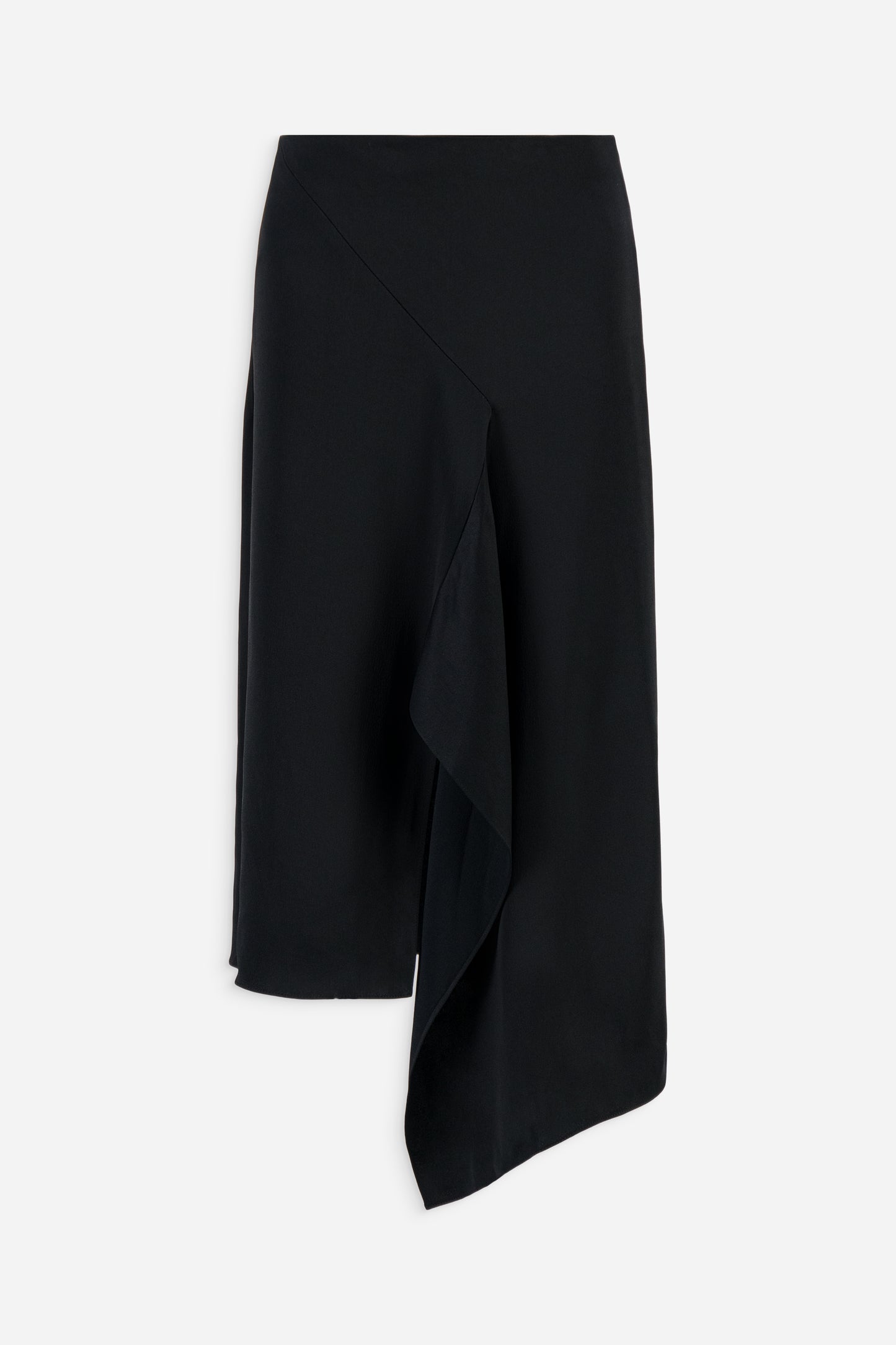 Draped midi skirt - Exclusive