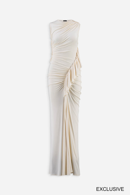 Ruched gown